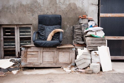 Loft clearance process in action in a Woking home